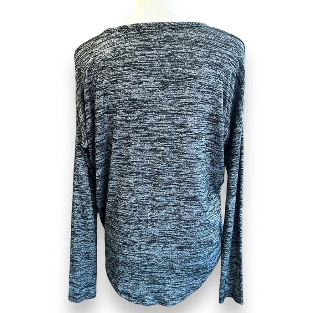Rag & Bone Hudson Long Sleeve Tee in Black Heather EUC - Picture 10 of 11